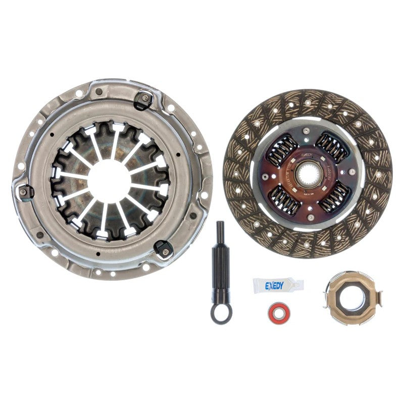 Exedy FJK1004 OE replacement clutch kit including pressure plate, clutch disc, and release bearing.