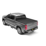 Extang Trifecta e-Series soft folding tonneau cover with RTxVinyl on a 2019-2026 Chevrolet Silverado 1500