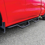 Westin Outlaw Drop Nerf Step Bars - Textured Black - Fits Select 2014-2019 Chevy/GMC Silverado/Sierra 1500-3500 (Double Cab)