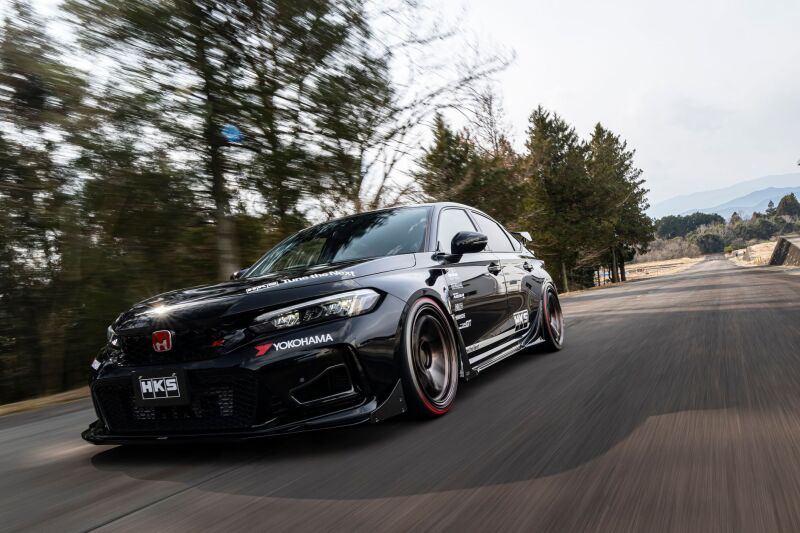 HKS Body Kit Type-S Front Spoiler for 2023-2024 Honda Civic Type R (FL5)