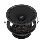 DS18 8" High-Sensitivity Mid-High Loudspeaker with Rotating Recone (100.2dB, 4-Ohm)