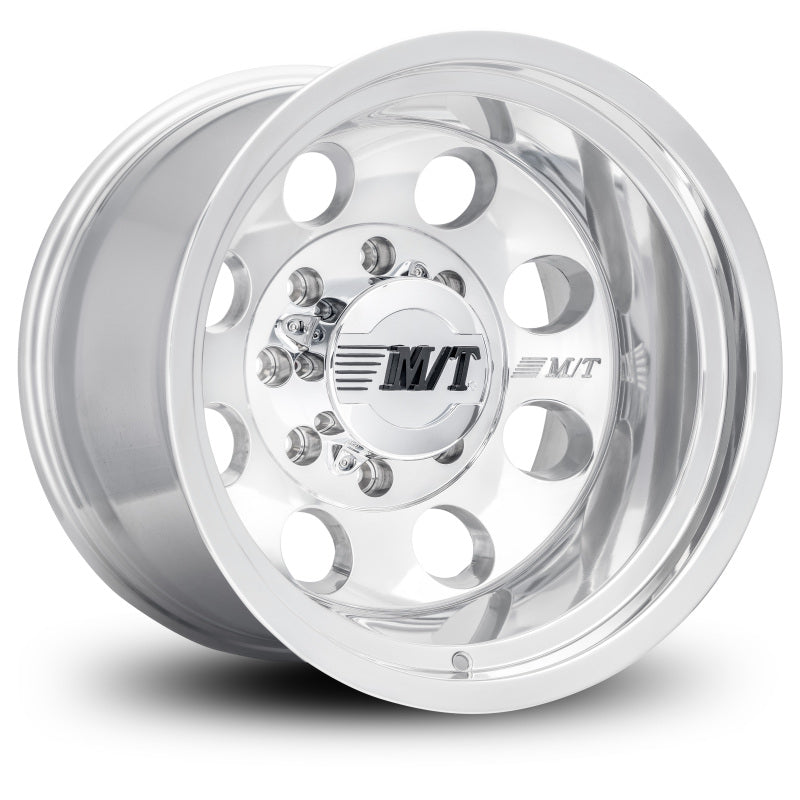 Mickey Thompson Classic III 17x12 inch polished 8-hole wheel with 6x5.5 bolt pattern