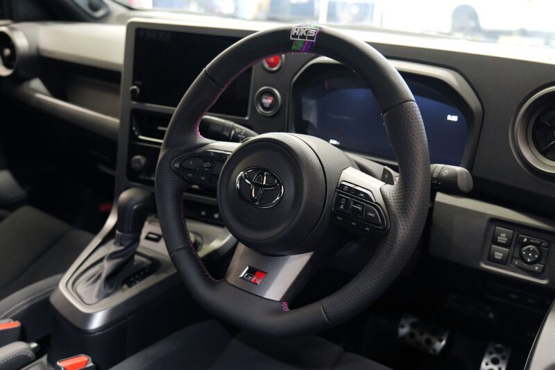 HKS Replacement Steering Wheel - Toyota GR Corolla (GZEA14H) & GR Yaris (GXPA16)