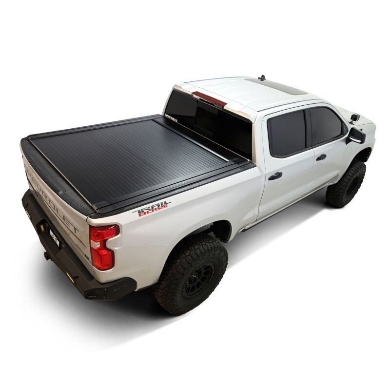 Westin Manual Retractable Tonneau Cover - Black for Select 2019-2026 Chevrolet/GMC Silverado/Sierra 1500 (5ft 8in Bed)