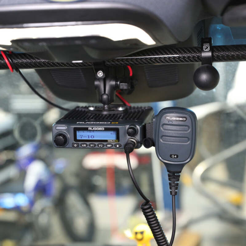 Rugged Radios Rambler G4 GMRS Mobile Radio Kit Lite with Stealth Antenna