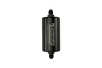 Turbosmart 10um -6AN Inline Fuel Filter - Black