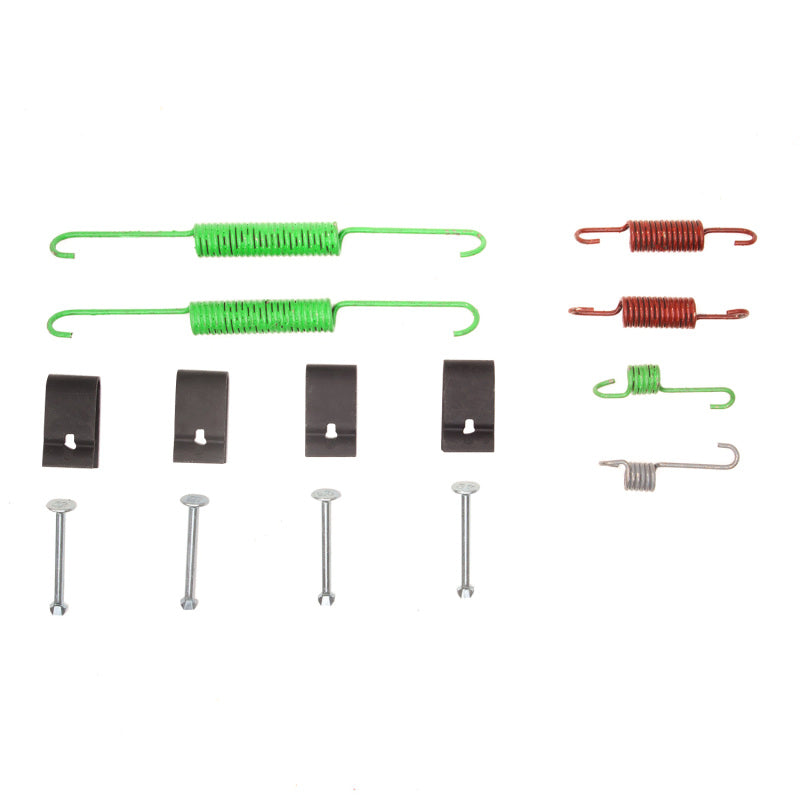 DFC 370-01000 rear drum brake hardware kit including return springs, pins, and clips for 1986-1995 Suzuki Samurai.