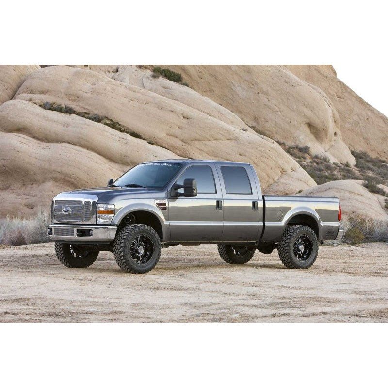 Fabtech FTS22056BK 6-inch Basic System Component Box 1 for Ford Super Duty 2WD suspension lift.