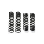Fabtech FTS24154 5-inch lift front and rear long travel coil spring set for 2007-2018 Jeep Wrangler JK 4-Door.