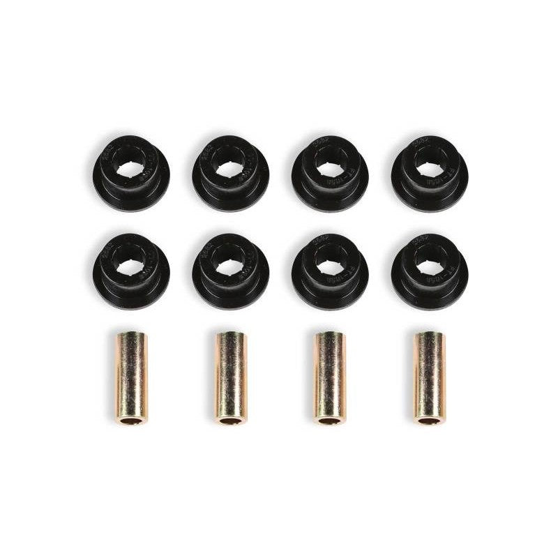 Fabtech FTS98019 black polyurethane upper control arm replacement bushing kit