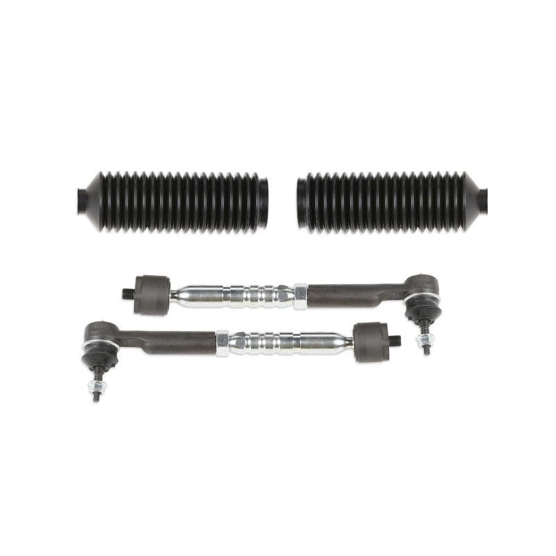 Fabtech Heavy Duty Driver and Passenger Tie Rod Assembly Kit for 2021-2026 Ford Bronco 4WD.