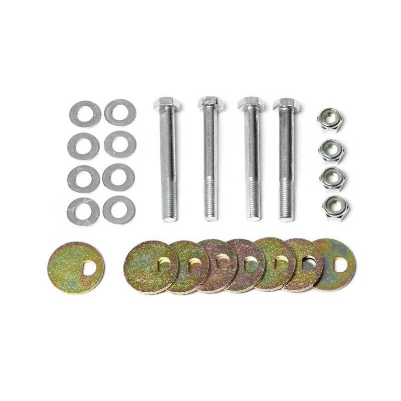 Fabtech steel eccentric alignment cam and bolt kit, part number FT292.