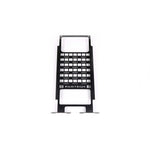 Fabtech texture black overhead Molle rack with ball stud mounting points for Jeep Wrangler and Gladiator