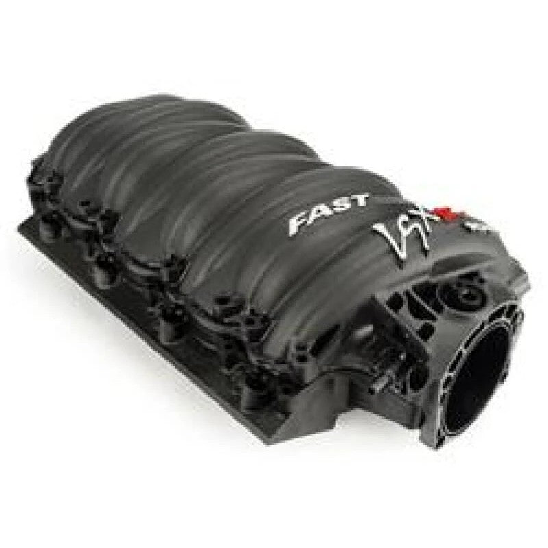 Black FAST LSXR 102mm polymer intake manifold for Chevrolet LS7 engines