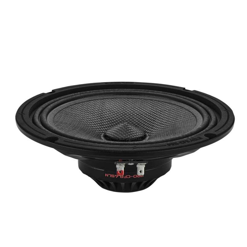 DS18 8" Shallow Mid-Range Loudspeaker - 4-Ohm, 200W RMS with Neodymium Magnet