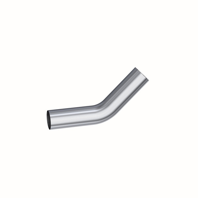 MBRP 5-inch 45-degree mandrel bent aluminized steel exhaust elbow with 12-inch legs