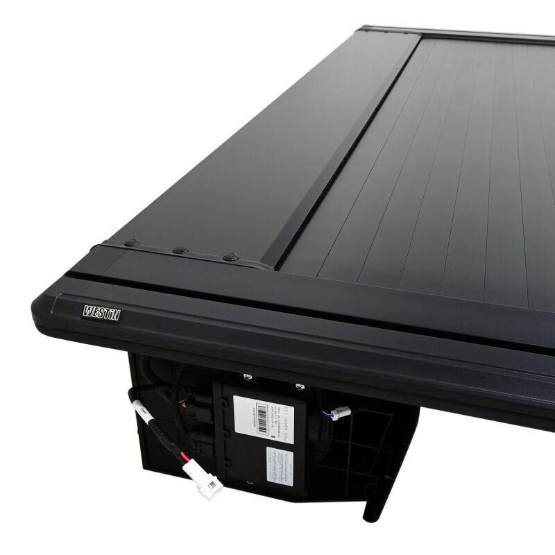 Westin Electric Retractable Tonneau Cover for 2019-2025 RAM 2500/3500 (6.4ft Bed) - Black