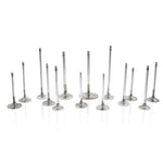 Set of eight Ferrea Competition Plus S-Flo +1mm oversize intake valves for Mitsubishi 4G63 engines.