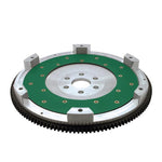 Fidanza 198281 aluminum flywheel with replaceable steel friction surface and hardened 1050 steel ring gear.