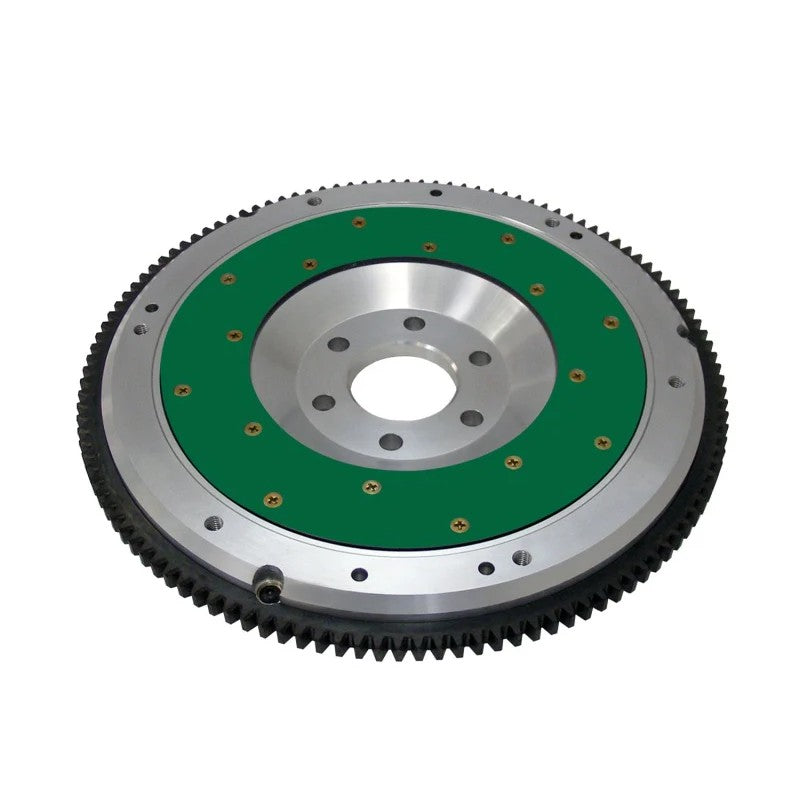 Fidanza lightweight billet aluminum flywheel with replaceable steel friction plate and ring gear for MG MGA and MGB