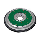 Fidanza 66-740 lightweight aluminum flywheel with a bolt-on steel friction plate and hardened ring gear.
