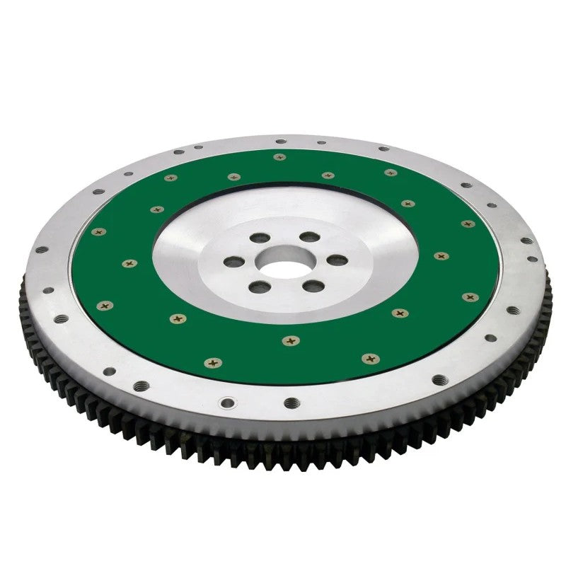 Fidanza 143281 billet aluminum flywheel with steel ring gear and replaceable friction plate for Nissan 280Z/ZX.