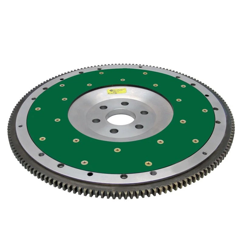 Fidanza 186501 billet aluminum flywheel with replaceable steel friction plate for 1986-1995 Ford Mustang 5.0L.