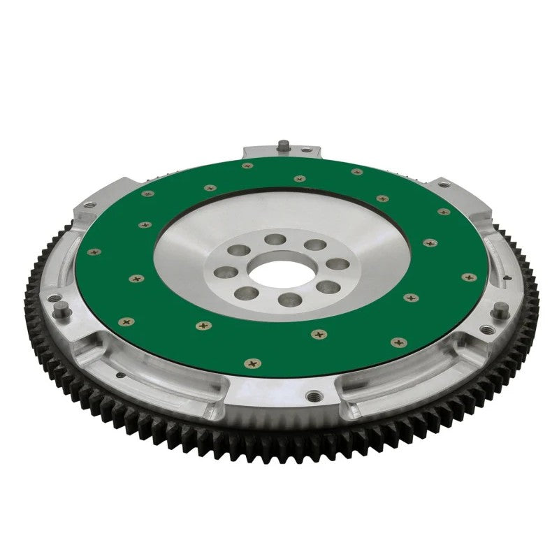 Fidanza lightweight billet aluminum flywheel with replaceable steel friction surface and ring gear for Toyota 3SGTE.