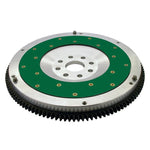 Fidanza lightweight aluminum flywheel with a replaceable steel friction plate and hardened steel ring gear.