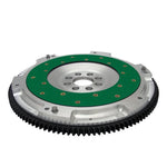 Fidanza 130901 aluminum flywheel featuring a billet aluminum body and replaceable steel friction plate.
