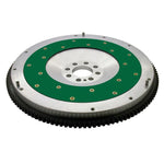 Fidanza billet aluminum flywheel featuring a replaceable friction plate and hardened steel ring gear.