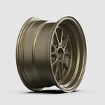 Fifteen52 Outlaw 001 multi-spoke alloy wheel in Satin Bronze finish, 16x8 size with 5x130 bolt pattern.