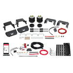 Firestone Ride-Rite air springs with wireless compressor and no-drill mounting hardware for 2015-2025 Ford F-150