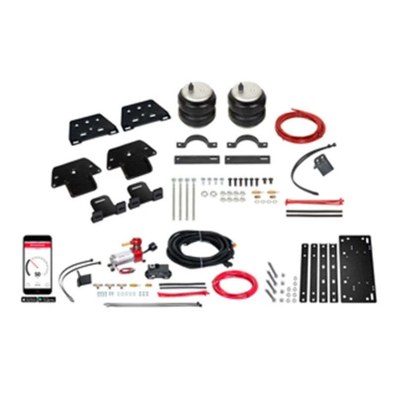 Firestone Ride-Rite air springs and wireless compressor kit for 2022-2026 Toyota Tundra