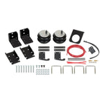 Firestone Ride-Rite air helper spring kit with convoluted bellows and mounting brackets for 2023-2026 Colorado and Canyon.