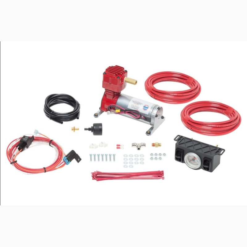 Firestone Air Command 9965 Dual Path ECU module and heavy-duty wiring harness with weather-sealed connectors.