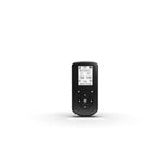 Firestone Air Command wireless remote for air helper springs featuring an LED display and USB-C charging port.