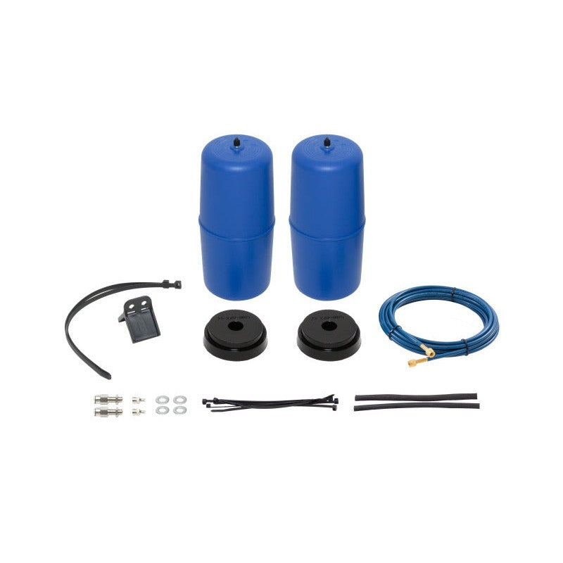 Firestone Coil-Rite rear air helper spring kit with polyurethane springs and inflation hardware for 2019-2026 Ram 1500.
