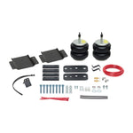 Firestone Ride-Rite rear air helper spring kit including bellows, mounting brackets, and hardware for Toyota Tundra.