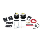 Firestone Ride-Rite rear air helper spring kit with bellows, mounting brackets, and hardware for 2013-2025 Ram 3500.