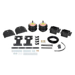 Firestone Ride-Rite RED Label rear air spring kit with heavy-duty rubber bellows and hardware for Chevy 4500/5500.