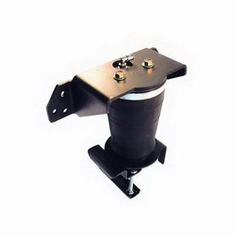 Firestone Sport-Rite tapered air helper springs with heavy-duty mounting brackets and hardware for rear truck suspension.