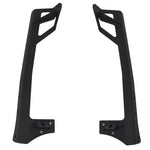 Fishbone Offroad black textured steel 52-inch light bar bracket with lower cube mounts for Jeep Wrangler JK.