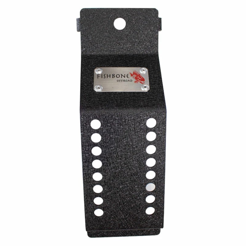 Fishbone Offroad black powder coated steel in-bed RotopaX mounting bracket for 2005-2023 Toyota Tacoma.