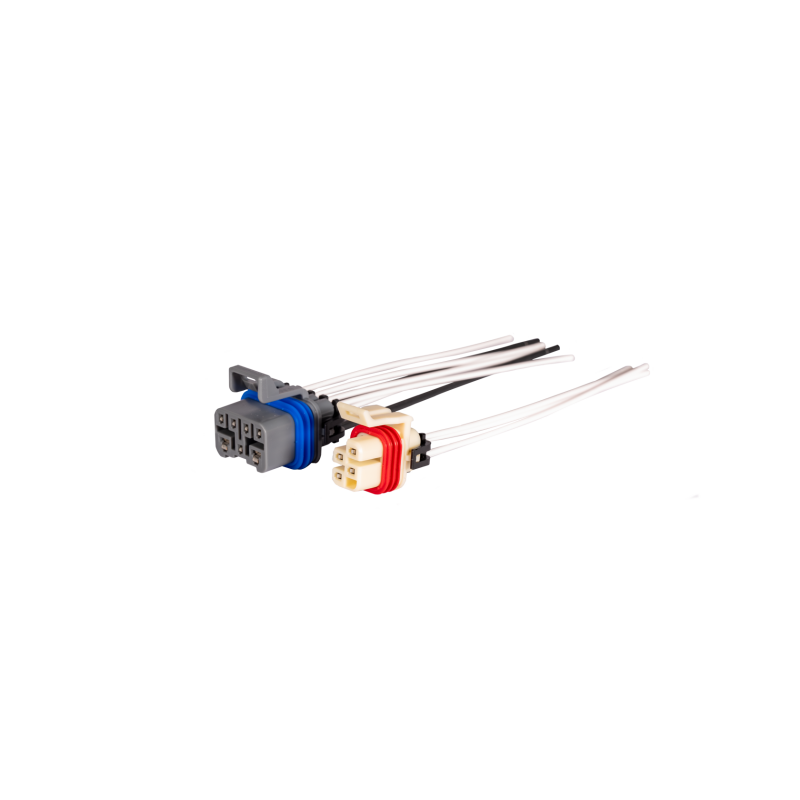 Fleece Performance NSBU replacement connector set with 6-inch wire pigtails and heat-seal butt connectors.