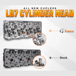 Passenger side Fleece Performance Freedom Series aluminum cylinder head for 2001-2004 LB7 Duramax engines