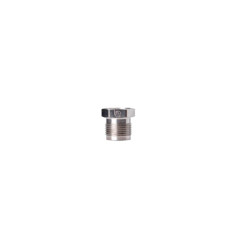 Fleece Performance 300 series stainless steel fuel supply tube nuts for Cummins 5.9L and 6.7L engines.