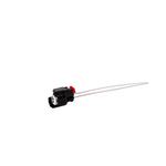 Fleece Performance 6-inch alternator pigtail with two wire leads and heat-sealable butt connectors.