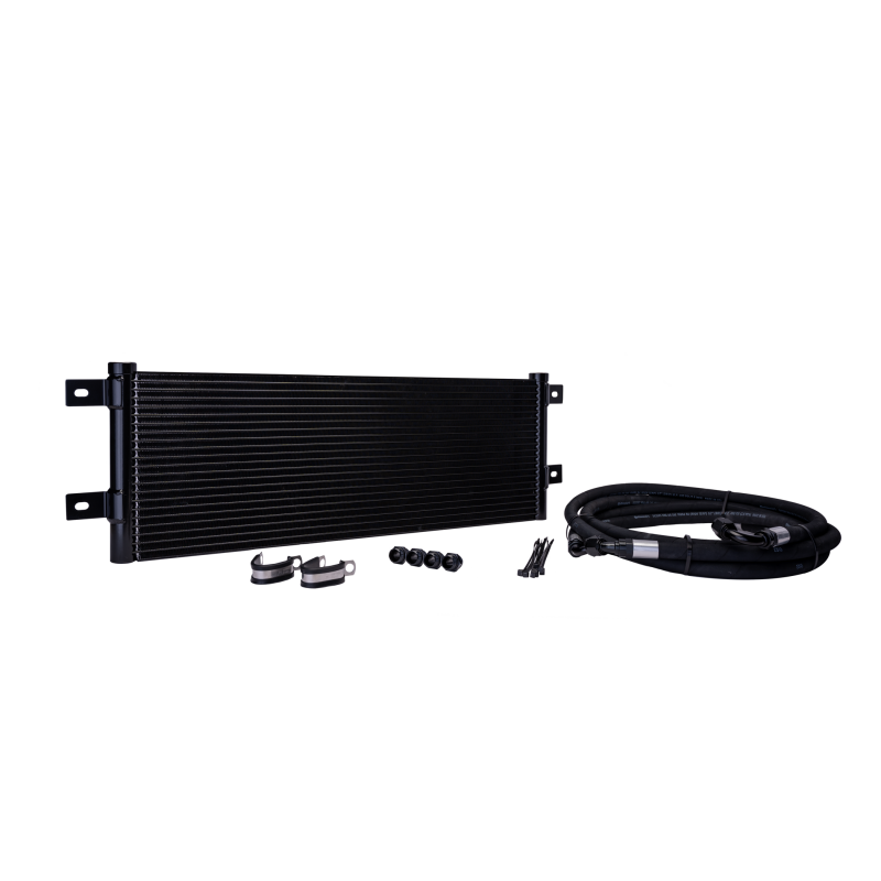 Fleece Performance transmission cooler and heavy-duty line kit with AN fittings for 2007-2009 Dodge Ram.
