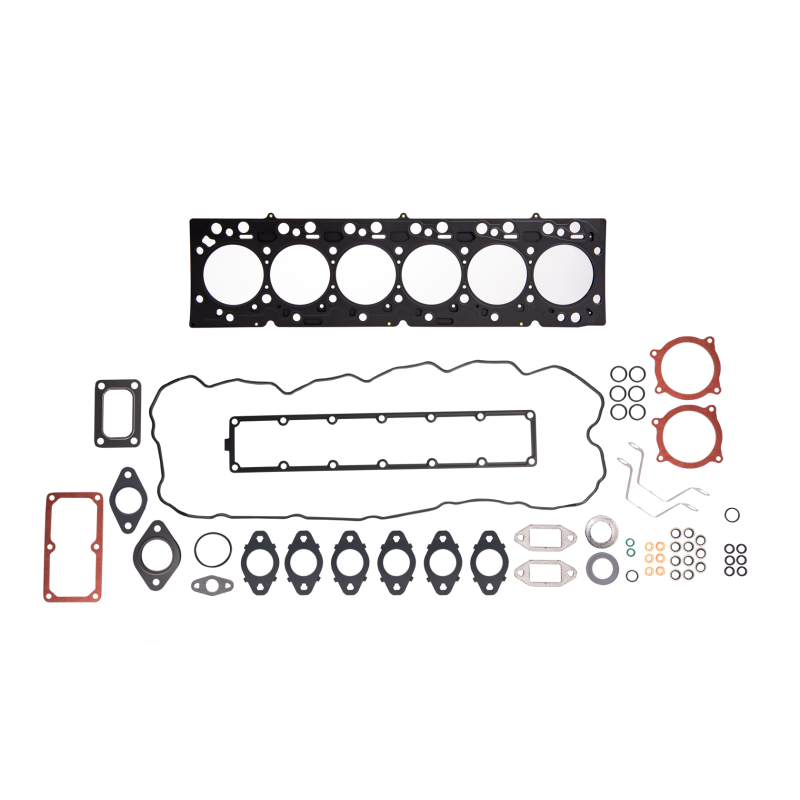 Fleece Performance upper gasket kit including cylinder head gasket and top-end seals for 6.7L Cummins engines.